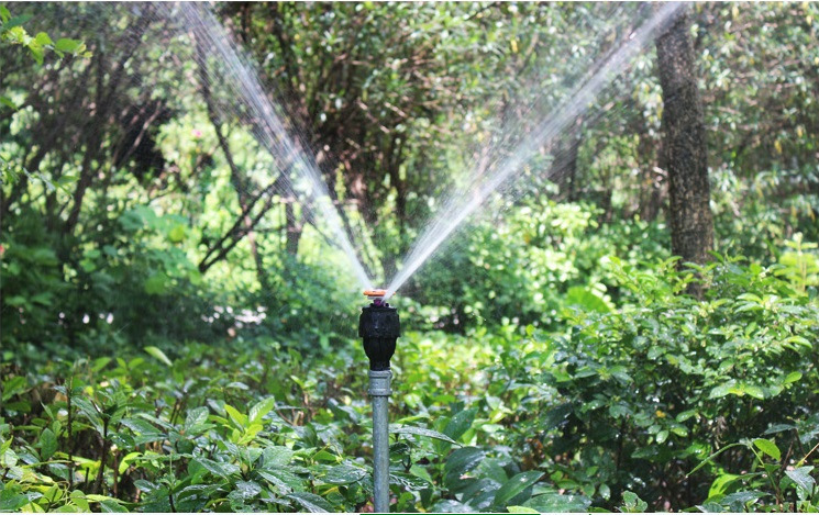 厂家直销自动塑料喷头360度4分麦格喷头农业灌溉园林草坪洒水喷头