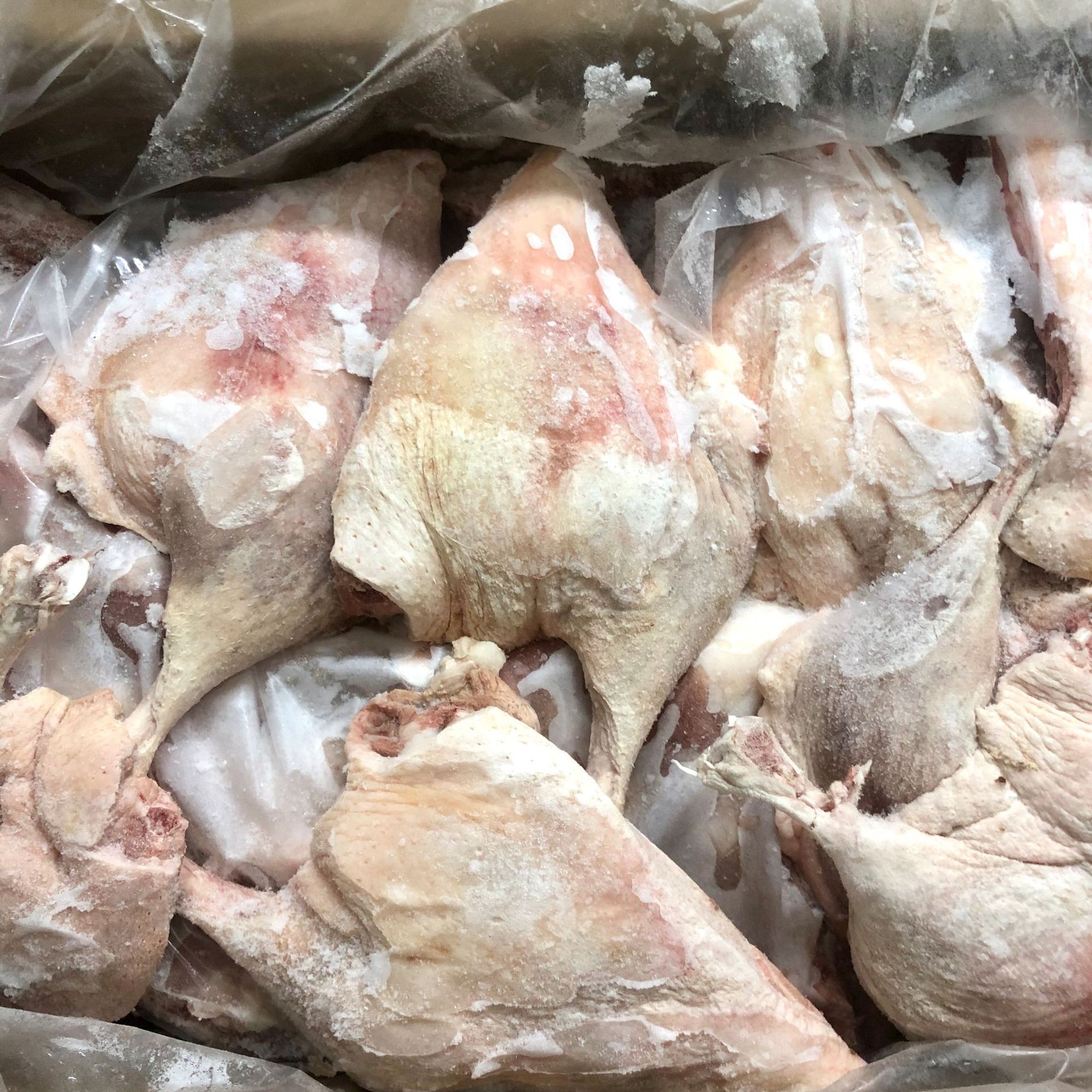 六和鸭边腿六合鸭腿新鲜冷冻鸭边腿19斤/箱