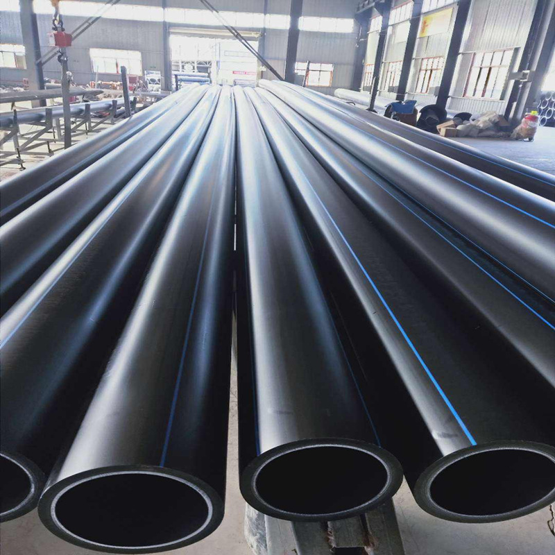 厂家定制聚乙烯pe给水管800 全新料pe排水穿线管件 pe农田灌溉管