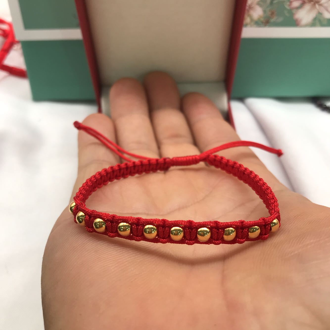 黄金999足金小金珠 3d硬金金豆豆光面黄金散珠圆珠配珠转运珠手链