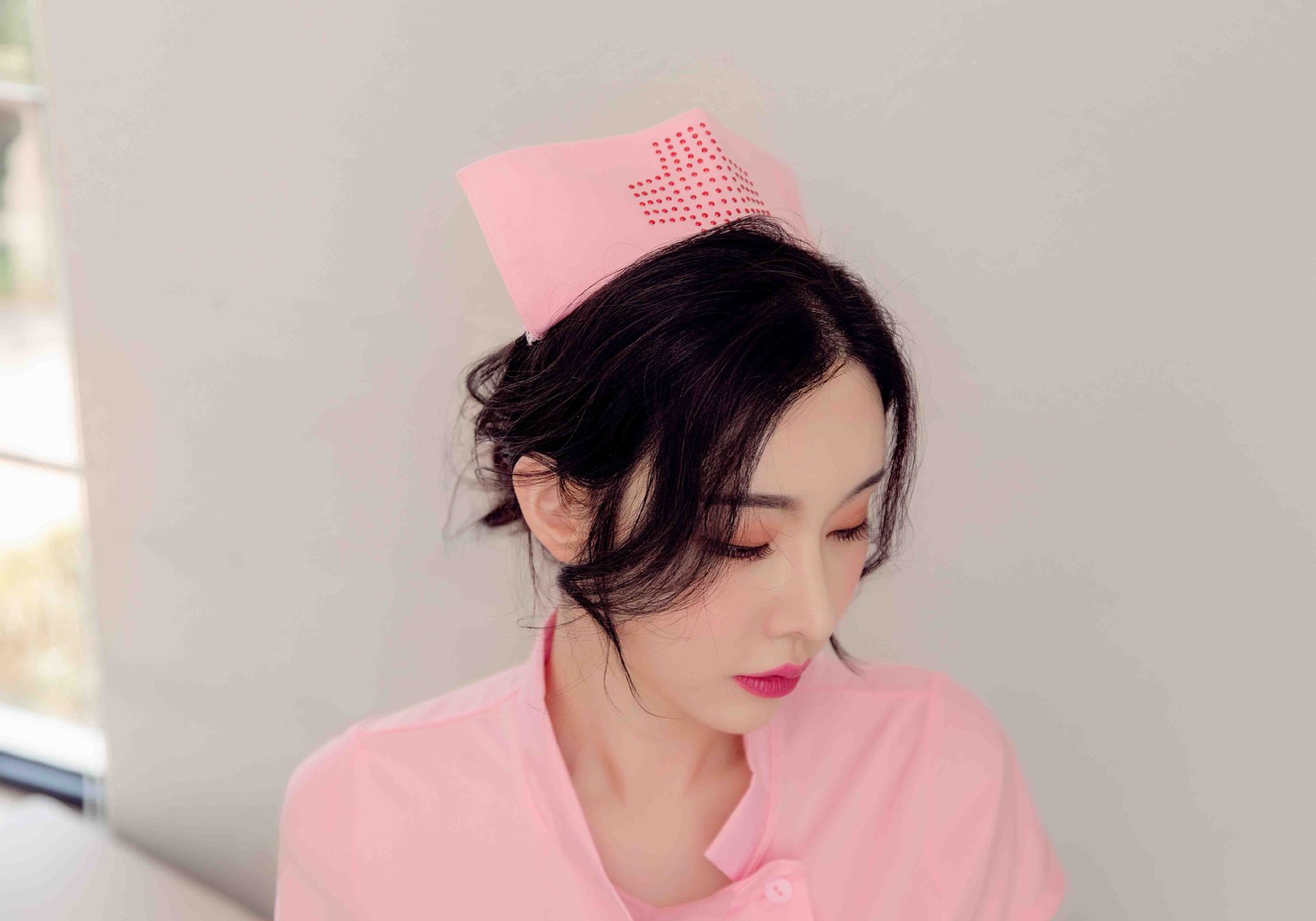 长夜漫漫情趣内衣制服诱惑护士套装性感露背蕾丝护士服夜迷离代发