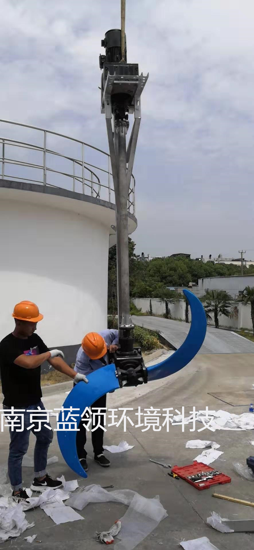 悬挂式水下推进器干式安装潜水推流器不排水安装潜水推流器