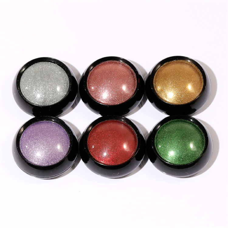 跨境美甲钛金粉抖音热卖镜面粉纯色电镀魔镜粉美甲闪粉