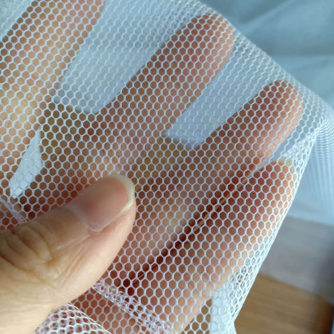 来样订做 双线六角蚊帐布 网纱 裙摆用 网布