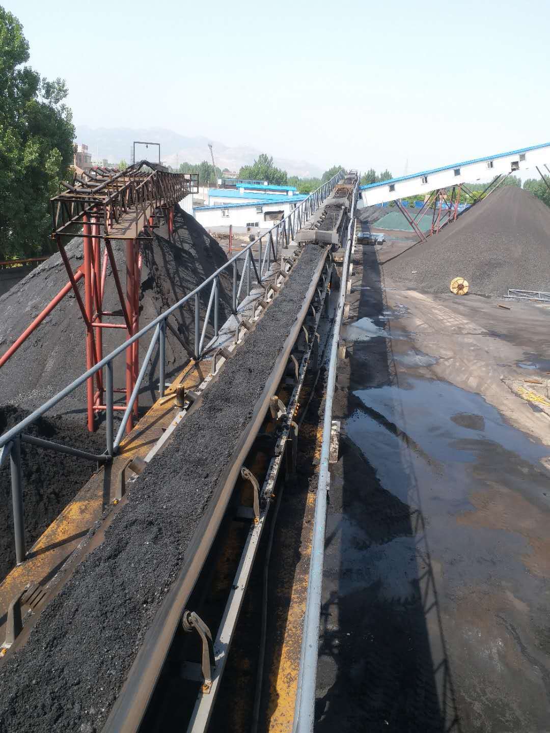 煤矿铁矿港口带式输送机dtii型带式输送机可伸缩式皮带输送机