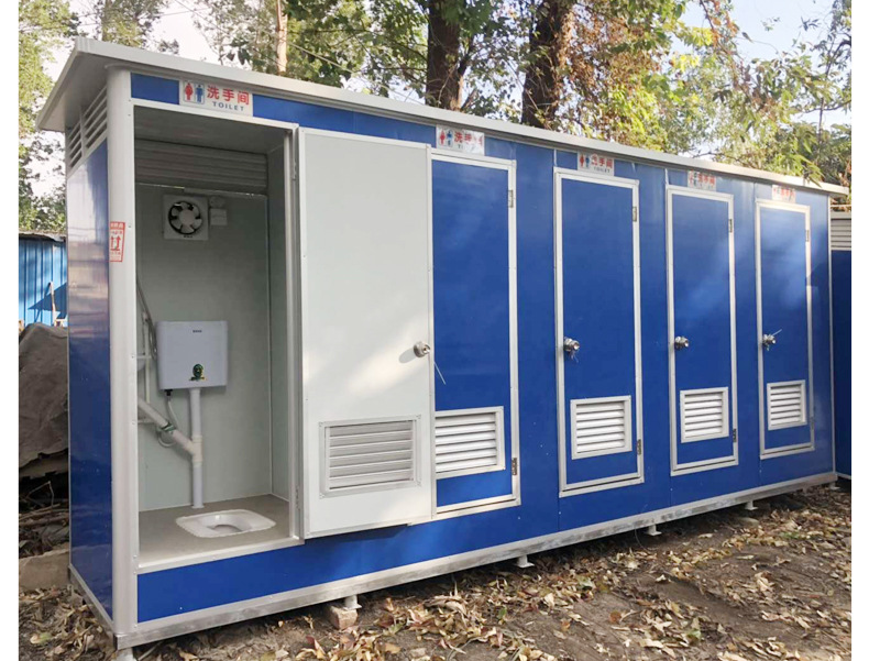 厂家直供 移动厕所集成厕所重量轻拆装方便 集成箱房活动厕所板房