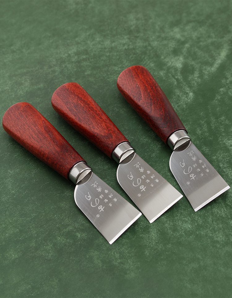 皮革裁皮刀 开料刀 手工diy皮革皮艺下料刀 古月秀次刀36mm右手用