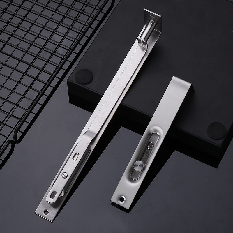 不锈钢双开门木门插销门栓门扣暗插销防盗门门插门销配件厂家批发