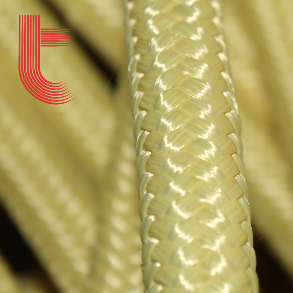 消防救援凯夫拉编织绳防火耐高温抗腐蚀4mm-60mm芳纶绳子厂家定制