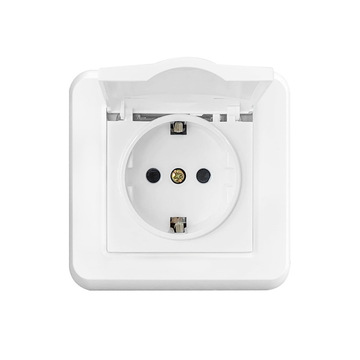 80型外贸欧标电源印尼16a防水插座俄罗斯韩国德式插头德标插