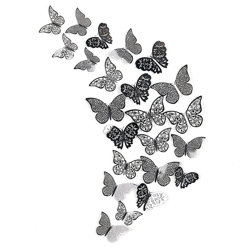 蝴蝶镂空图案大全图解图片