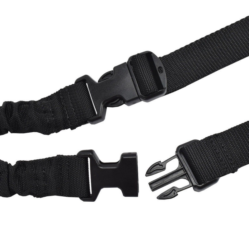 战术美式单点枪绳 户外运动cs野战多功能背带挂绳 单点枪带任务带