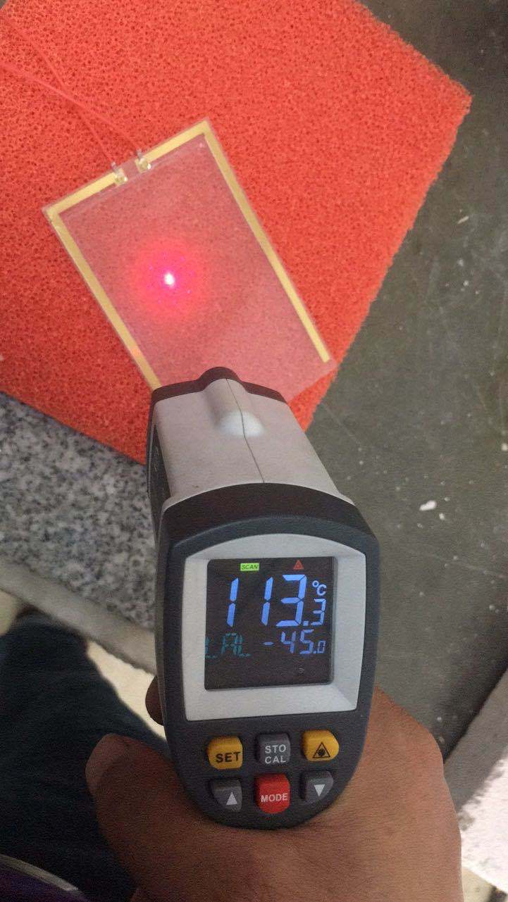 130度高温ito透明电加热片