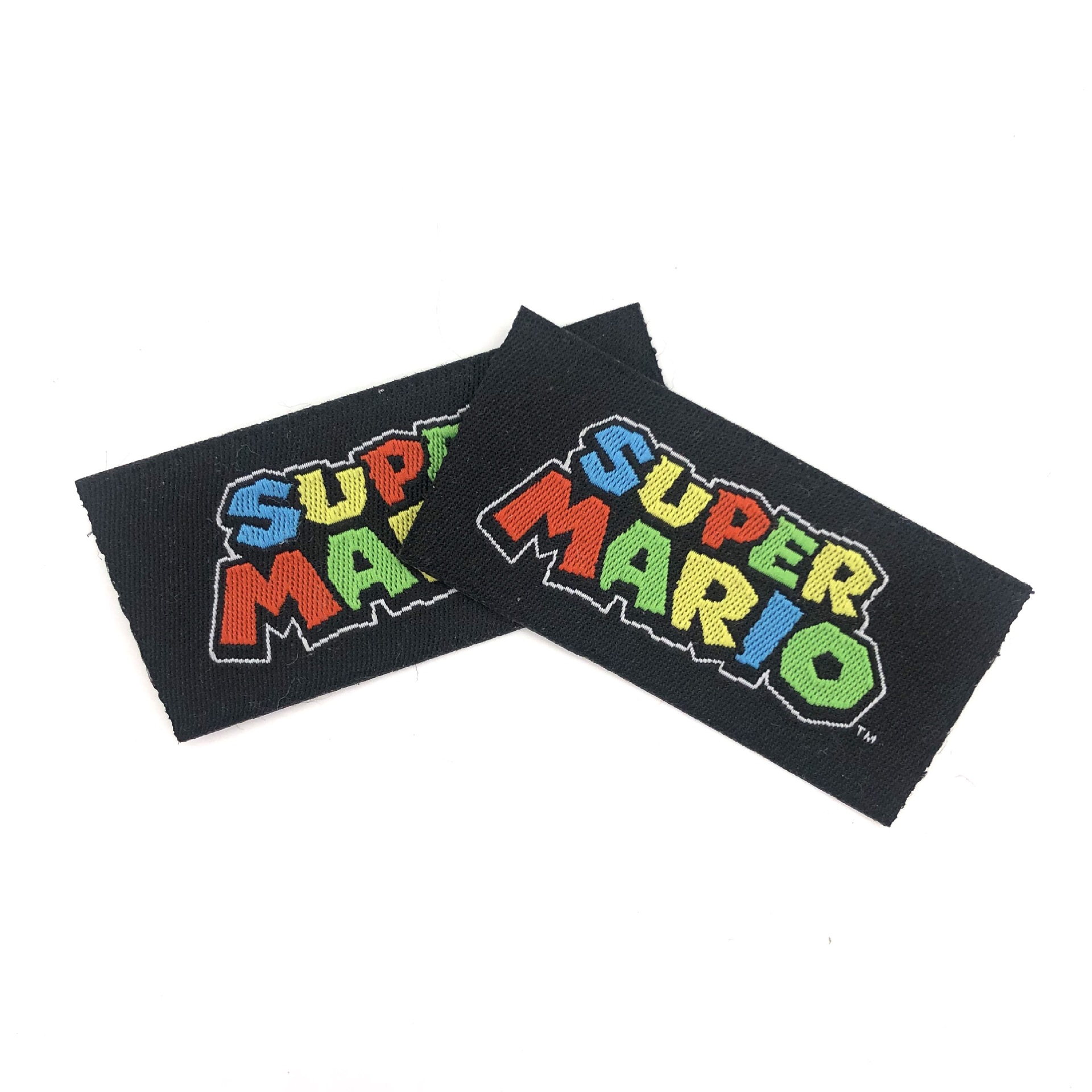 包邮商标 领标定做 织标 水洗标印刷 织唛 彩色布工厂价