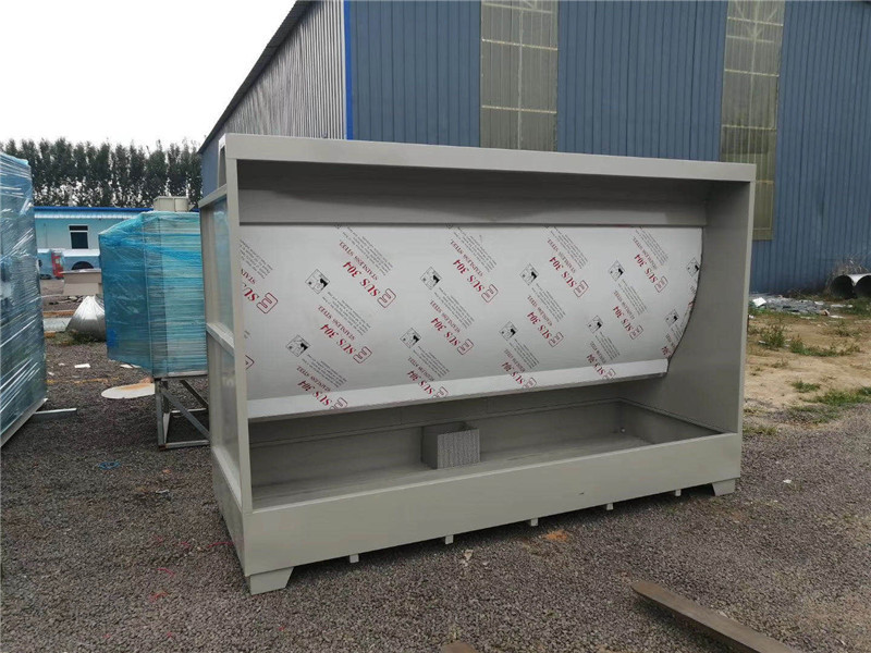 水帘柜 喷漆打磨柜 不锈钢式水帘柜 环保型净化设备 水式喷漆柜-阿里