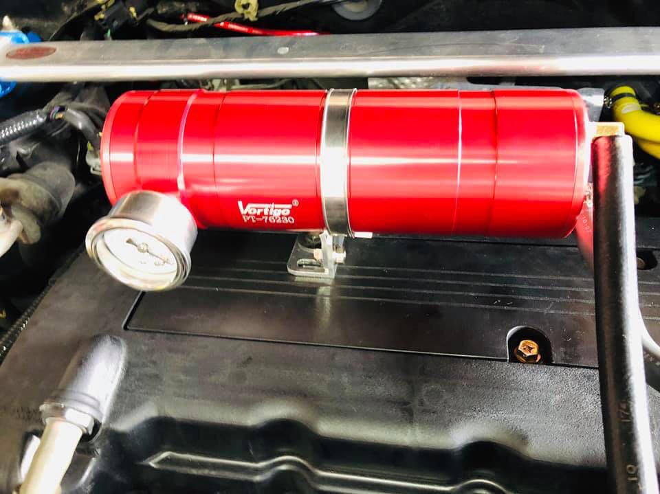 新款带表圆型机油透气壶/机油壶/废气管改装透气壶/保护发动机