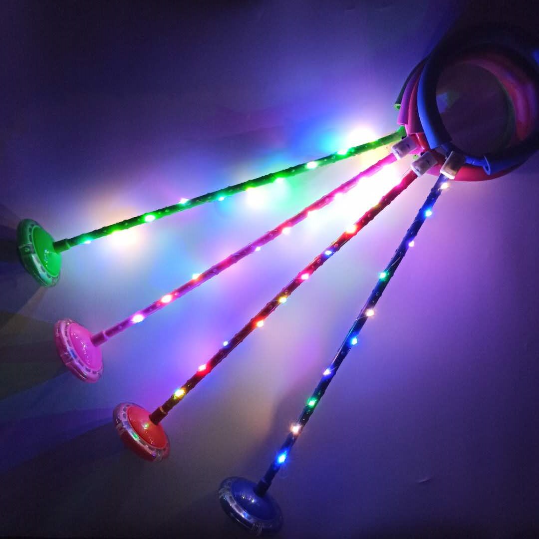 热卖发光健身甩甩球 闪光跳 qq炫舞健身器材减肥玩具地摊夜市货源