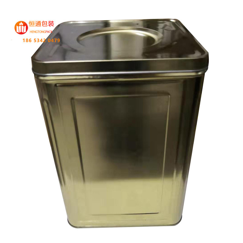 0成交60个厂家热销款 4l铁油漆化工罐 固化剂铁桶方形化工马口铁金属