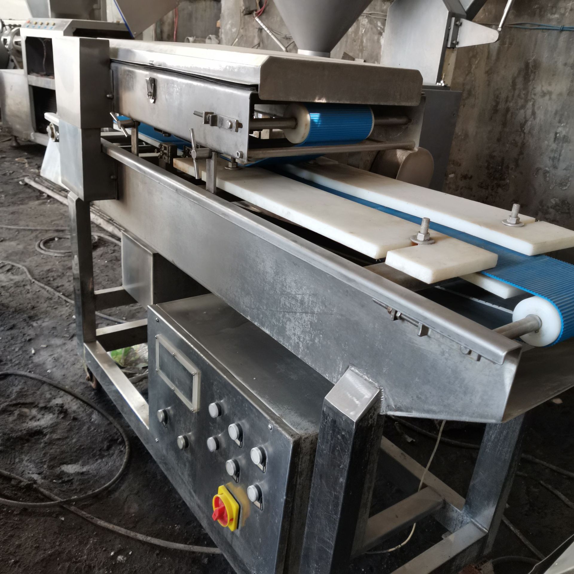 二手食品设备切片机猪肉切片机切条机冻肉切片切块机切丁机绞肉机