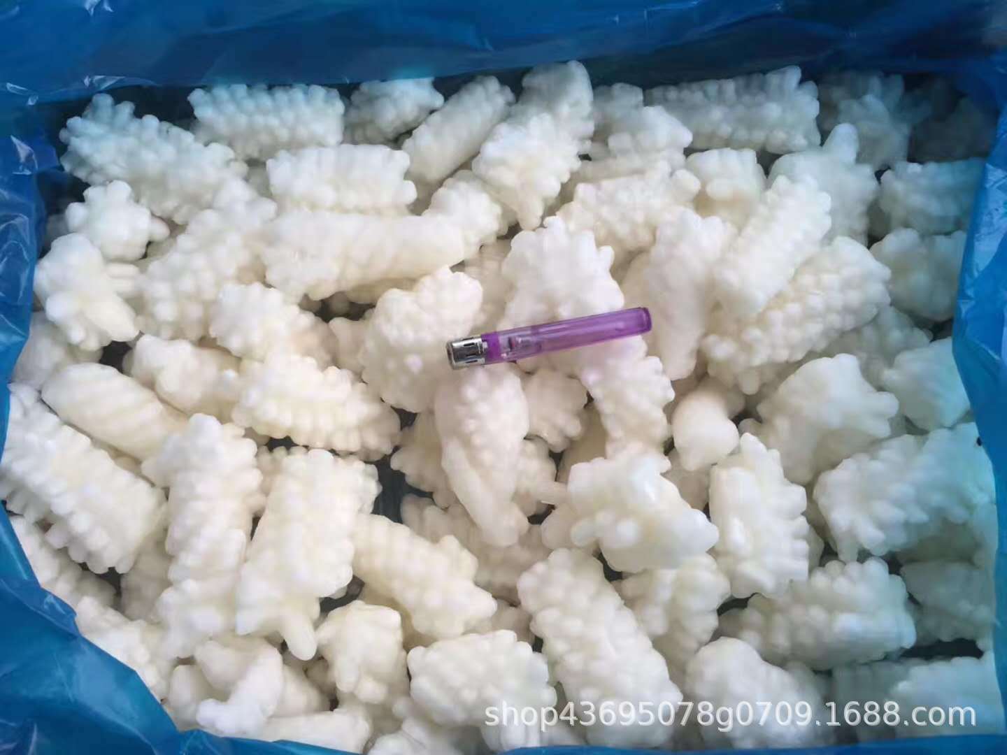 冷冻目鱼花 墨鱼花经济小炒目鱼花鱿鱼花烧烤冷冻海鲜水产 5kg/件