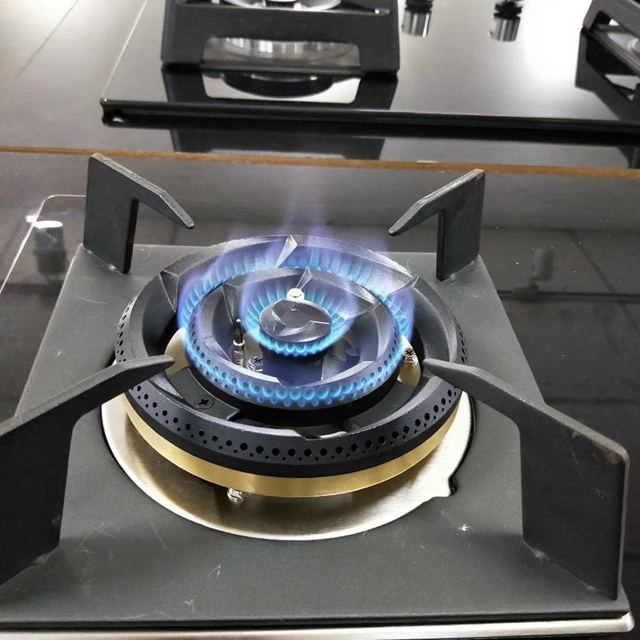 工厂批发三环火燃气灶双眼天然气灶台式嵌入式煤气液化气灶ba606