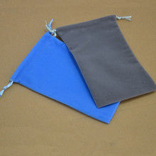 首饰绒布袋 环保佛珠梳子束口包装袋可定 制 抽绳绒布自拍杆袋批