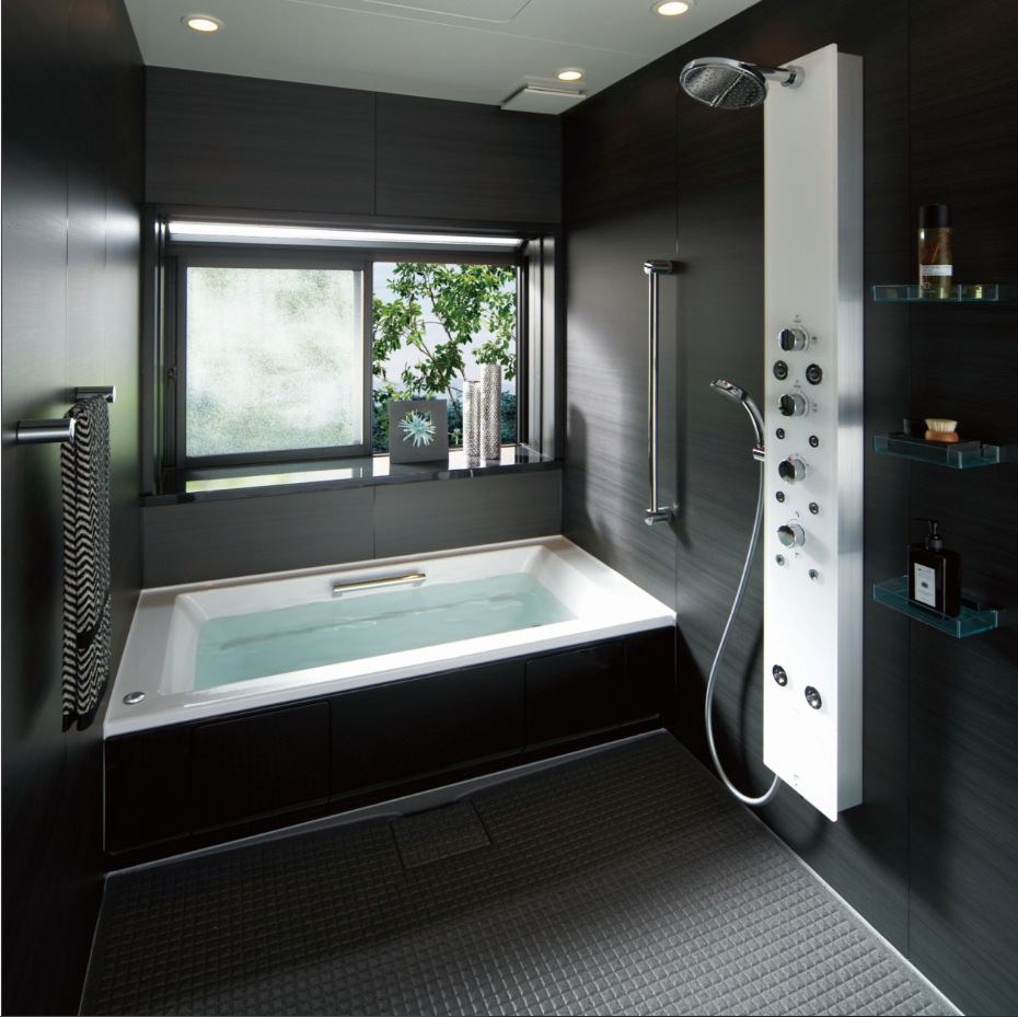 整体淋浴房暗装龙头插管接口多功能淋浴房龙头三节连体阀门