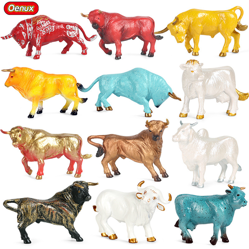 跨境仿真恐龙玩具海洋动物迷你野生动物家禽套装蛋糕多肉模型摆件