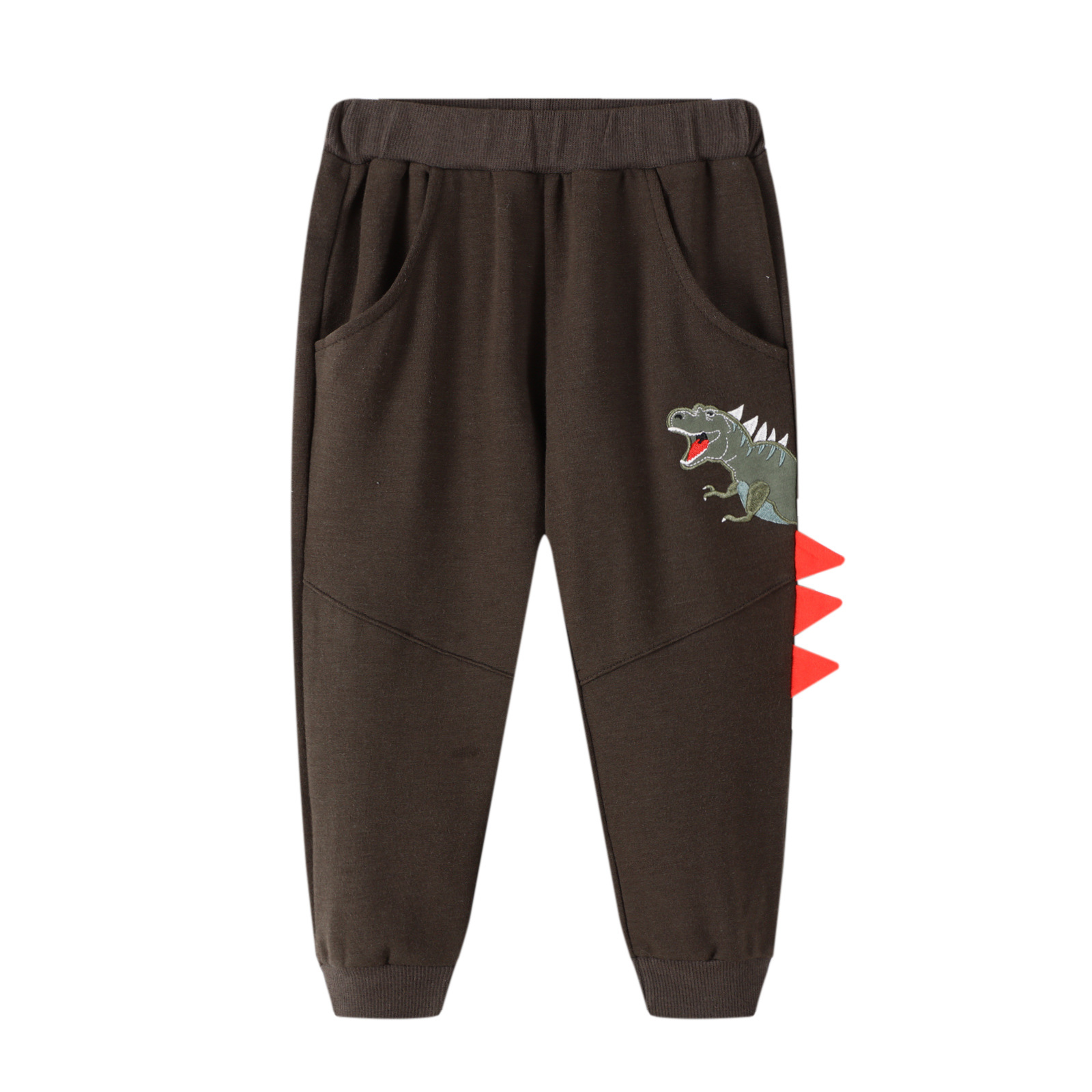 欧美童装批发品牌童装2020款春秋新品恐龙裤子宝宝运动长裤代发