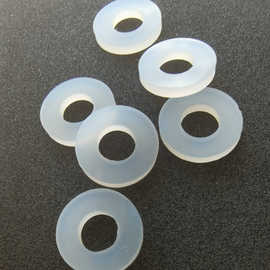 透明硅胶垫片 平面密封垫圈防漏防滑 圆形 防水硅胶垫片 硅胶垫圈