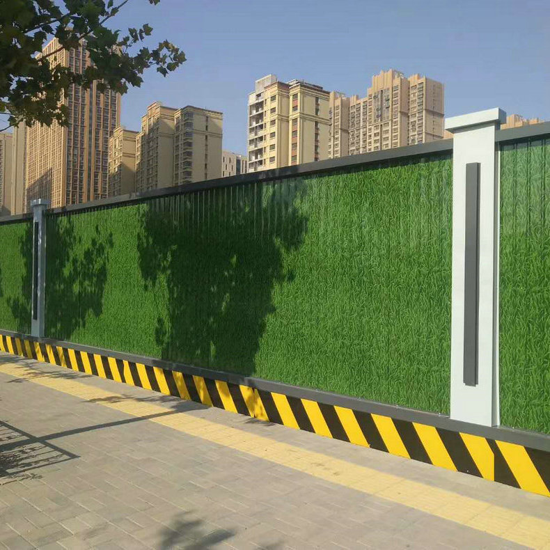 现货加工罗马柱围挡现场施工围挡封闭式施工围挡封闭式施工围挡