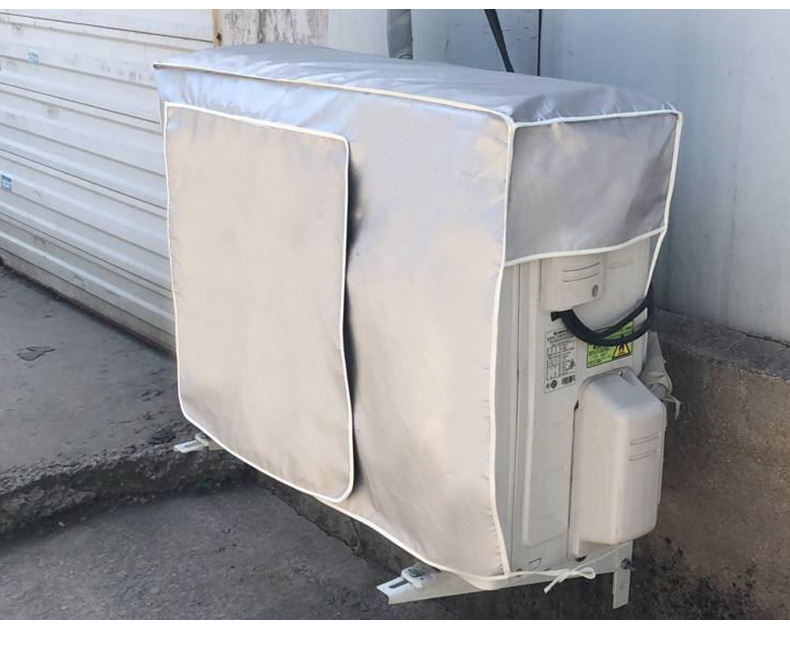 空调外机防雨防晒罩 户外开机不取空调主机保护罩子 空调外机罩