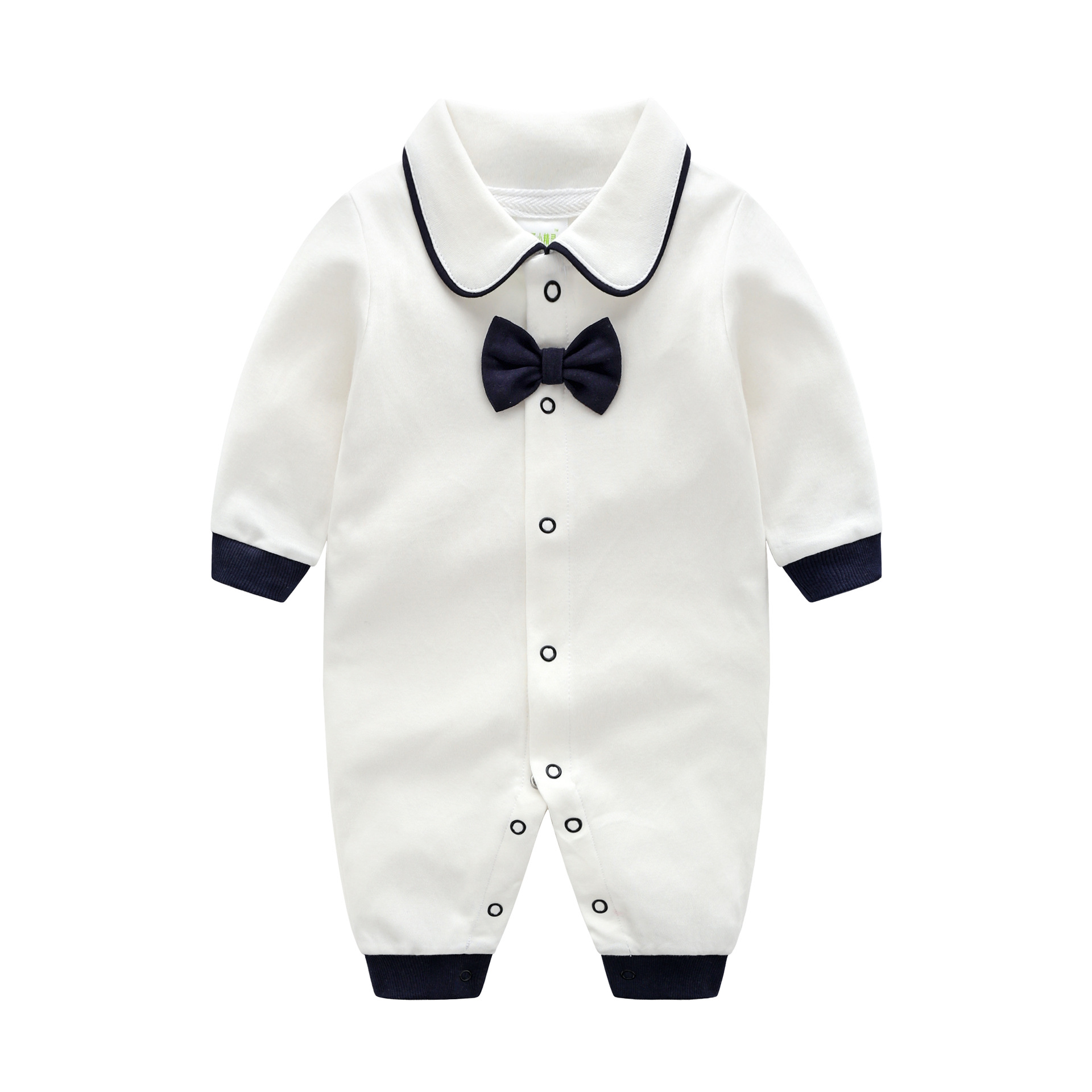 新生婴儿连体衣服春秋装潮一周岁宝宝满月百天宴礼服男孩夏季薄款