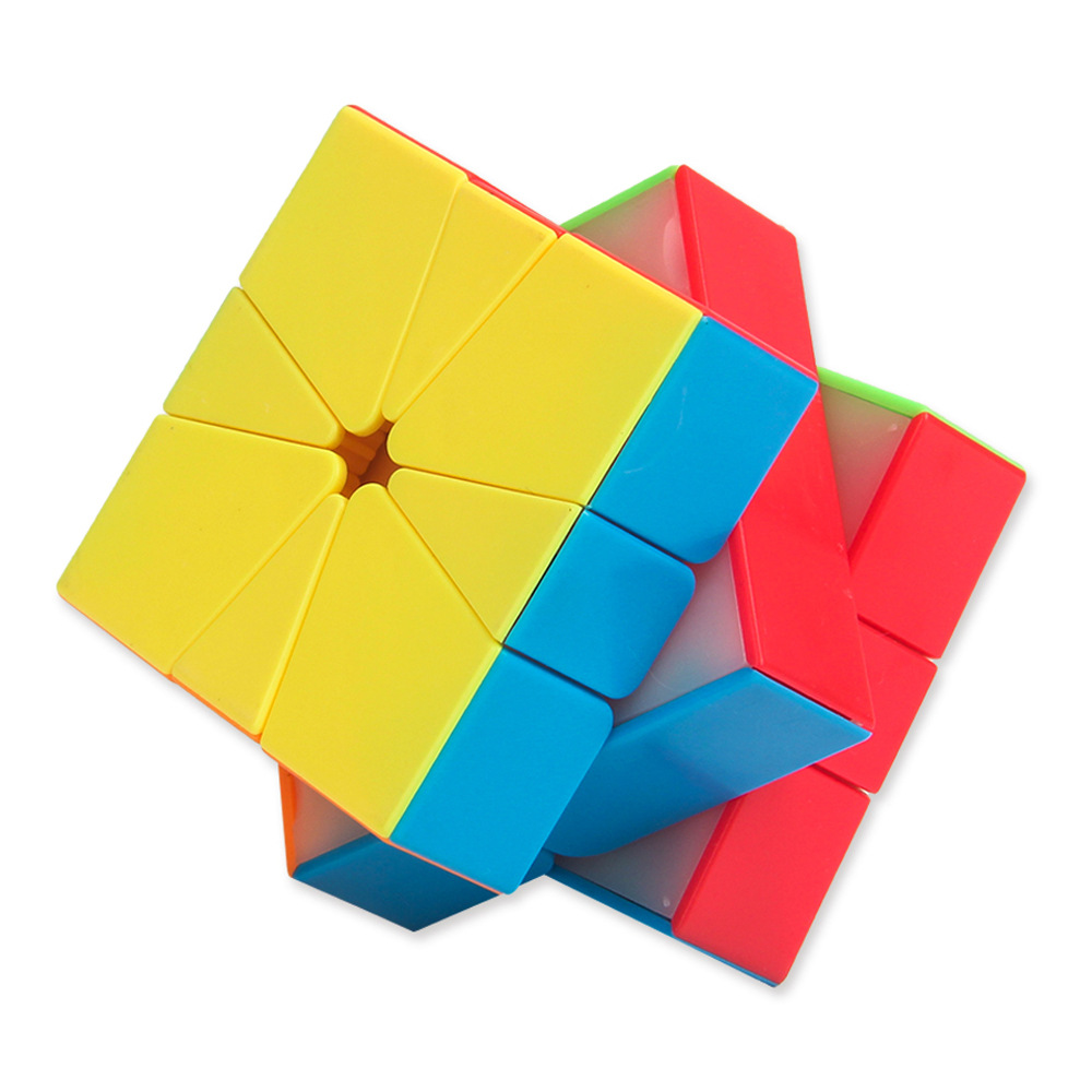 sm394557磁铁版sq糖果色魔方顺滑定位磁力魔方竞速三阶异形魔方