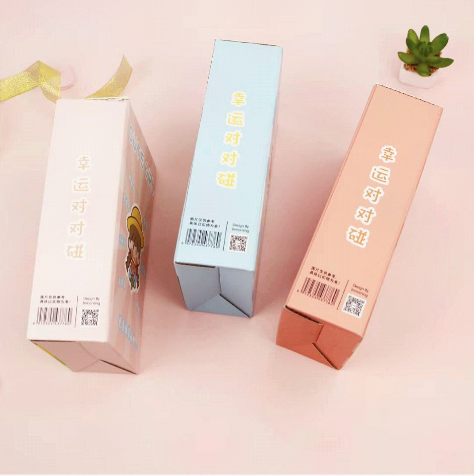 一木林新款可爱幸运少女大盲盒创意卡通文具网红同款惊喜盲箱批发