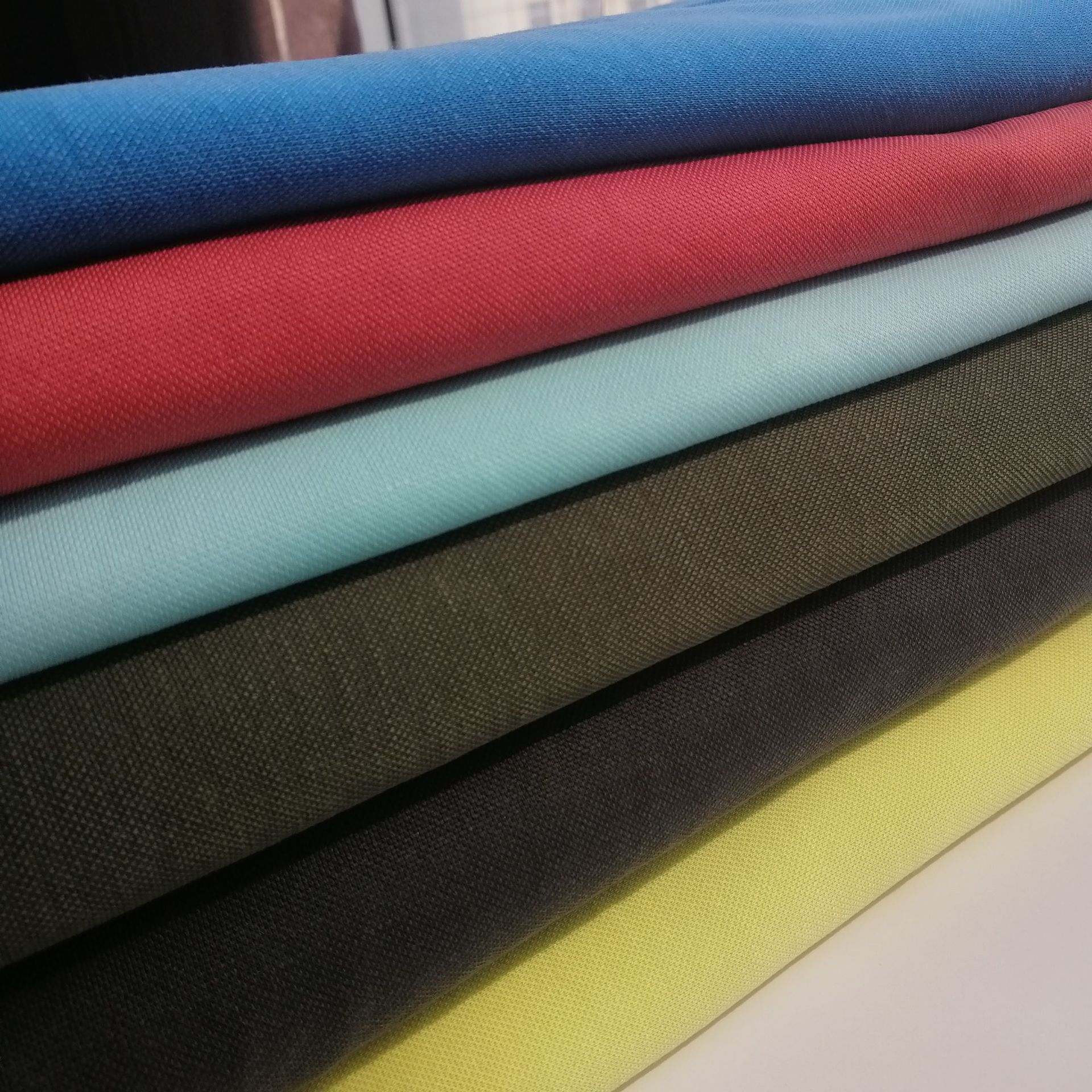 铜氨丝珠地 200克莫代尔涤纶砂洗针织汗布 透气怀旧吸湿服装布料