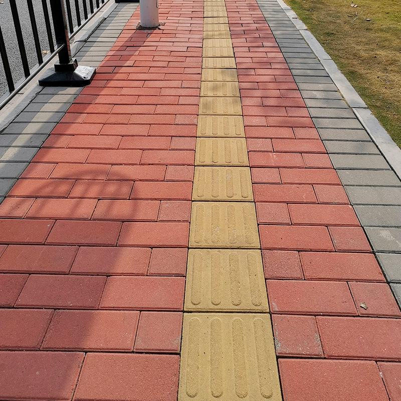 批发水泥砖 混凝土实心砖 彩砖 人行道路面砖市政道路彩色砖