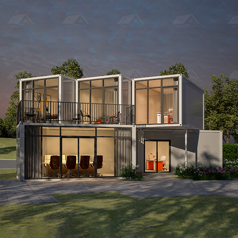 玻璃箱房 打包箱房集成房屋 快拼集装箱 办公室 住人集装箱活动房