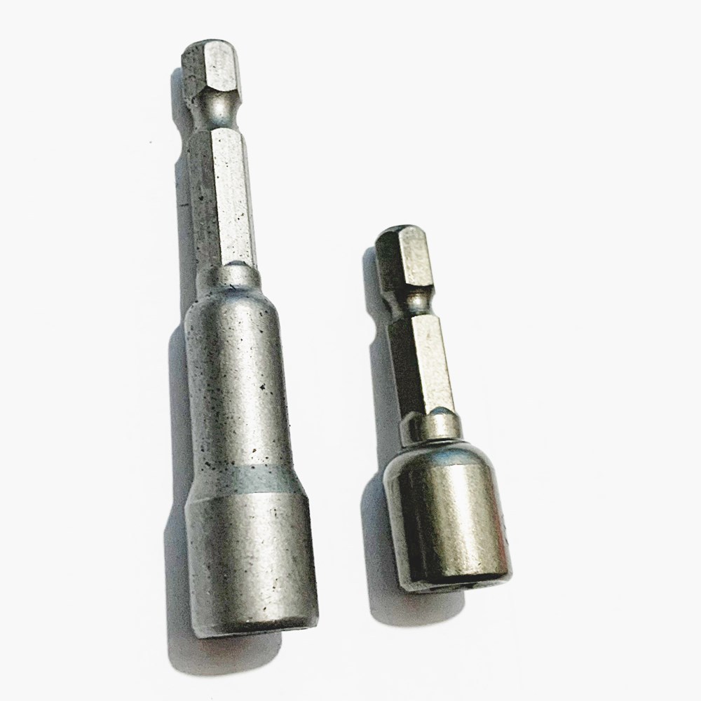 钻尾丝套头套筒六角套筒六角燕尾丝专用套筒工具黑色高强度套筒