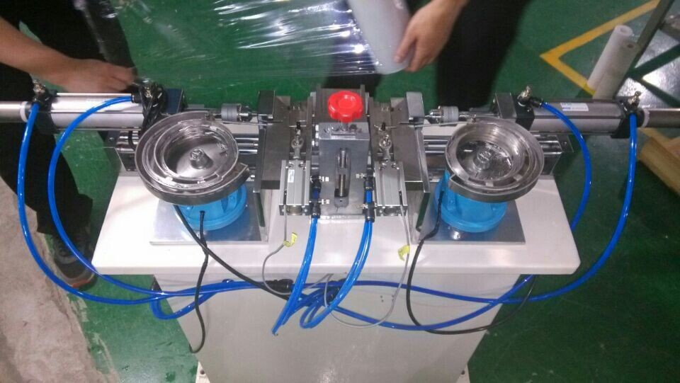 供应粉饼盒气垫盒组装销钉机 打销钉机械