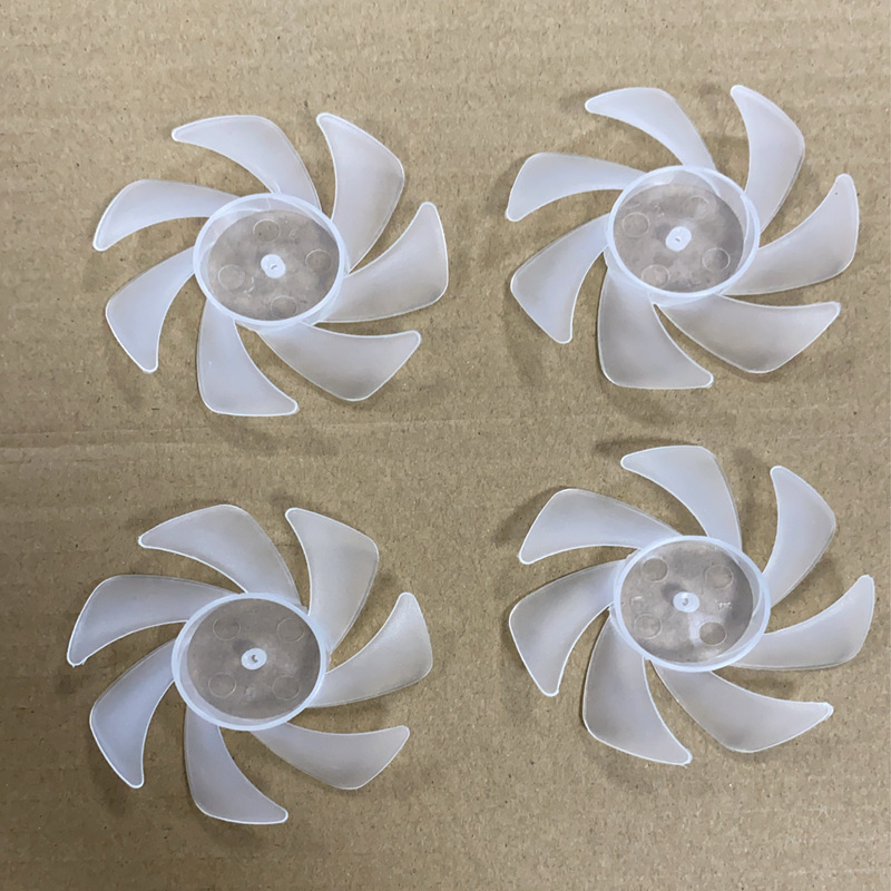 风叶 迷你小风扇叶 7叶手持风叶 挂脖风扇叶片有刷电机小风叶