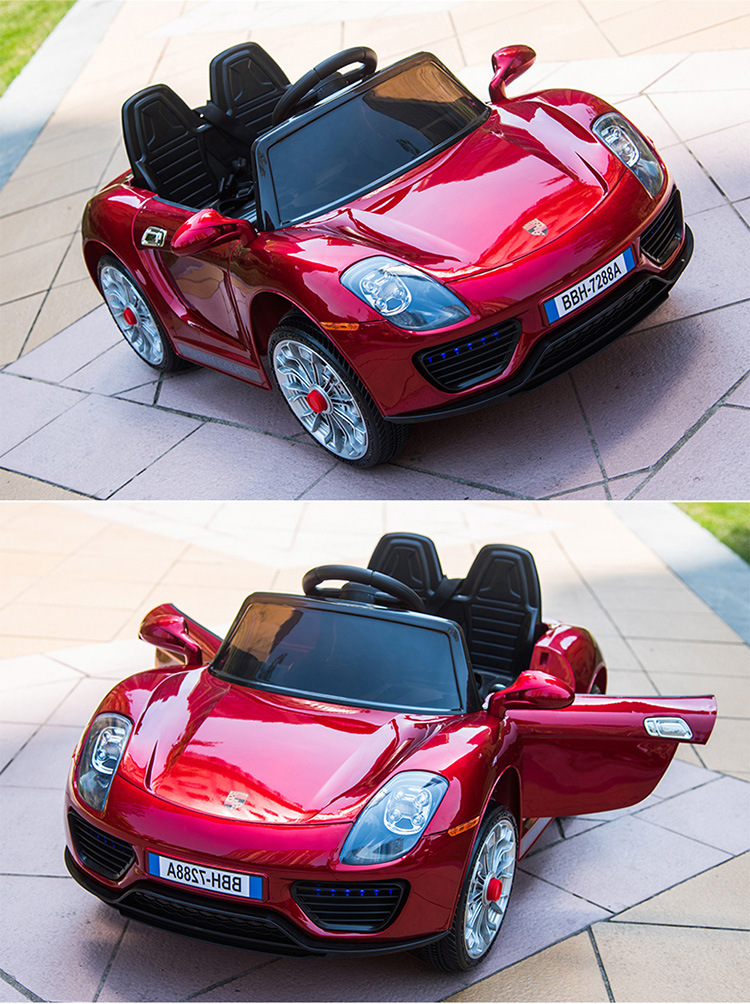 儿童电动车 四轮 可坐遥控汽车1-3岁4-5摇摆童车可坐人宝宝玩具车