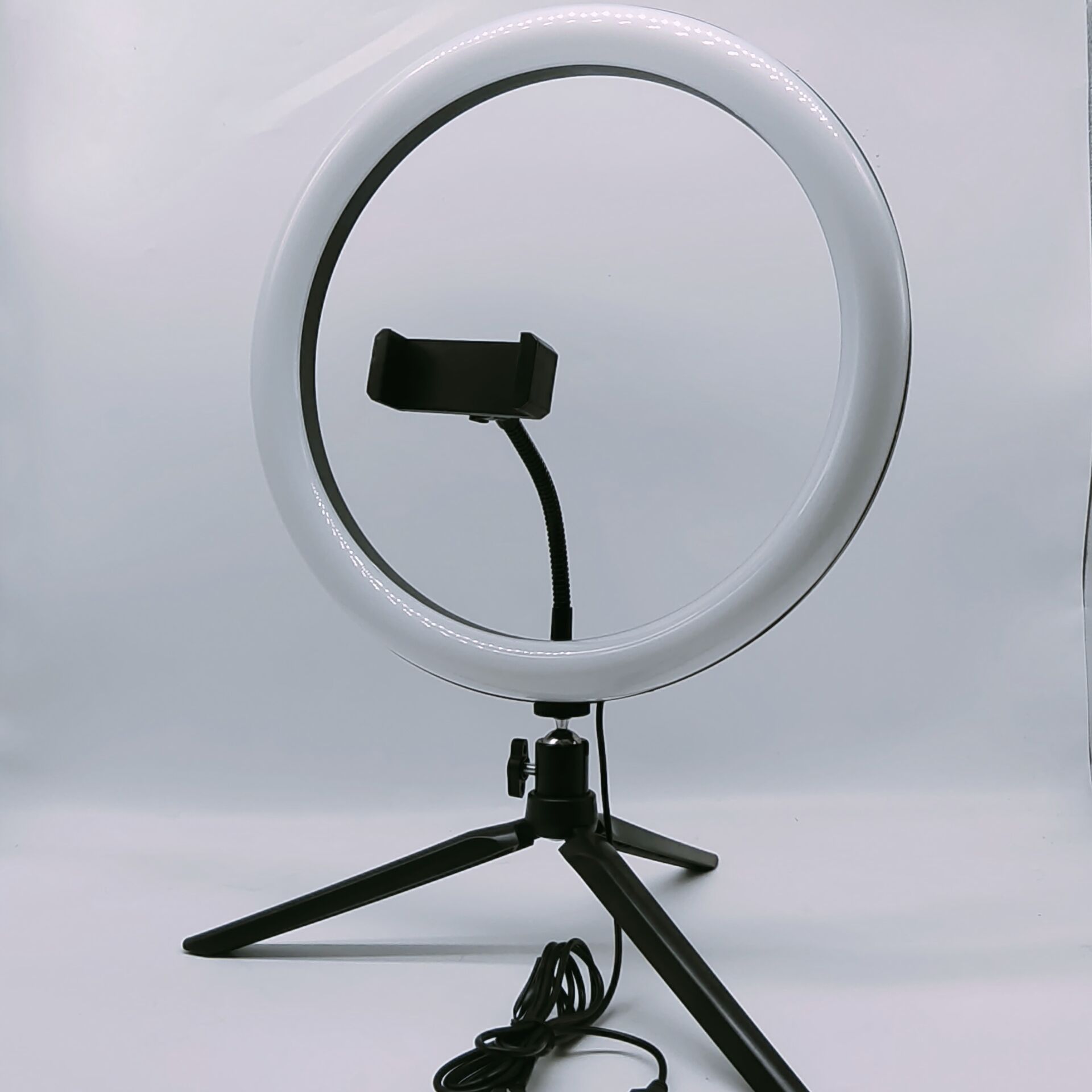 13寸手机直播支架补光灯主播美颜环形直播灯光自拍视频打光俯拍灯