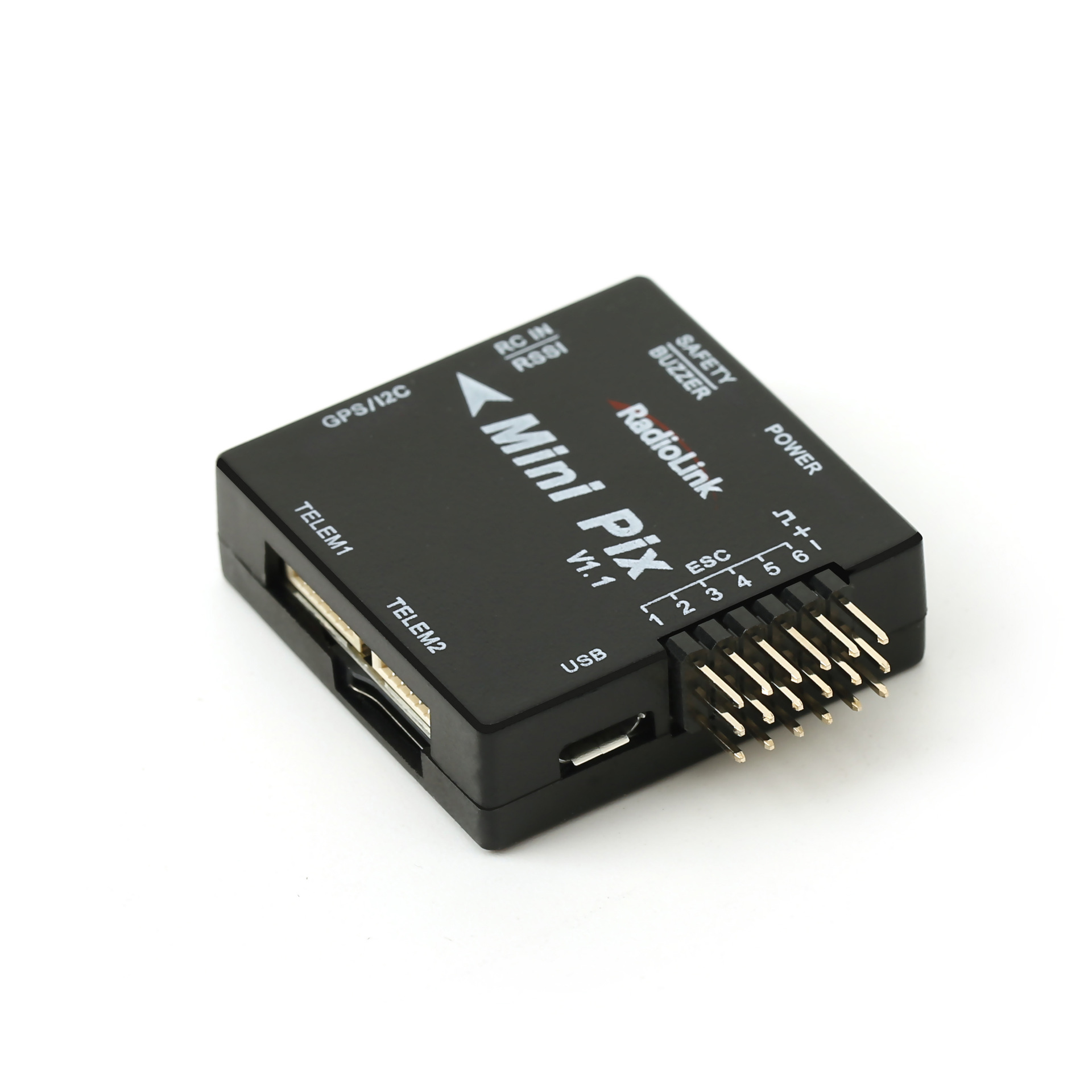 radiolink乐迪 mini pix飞控 航模 多旋翼 固定翼 无人飞机控制器