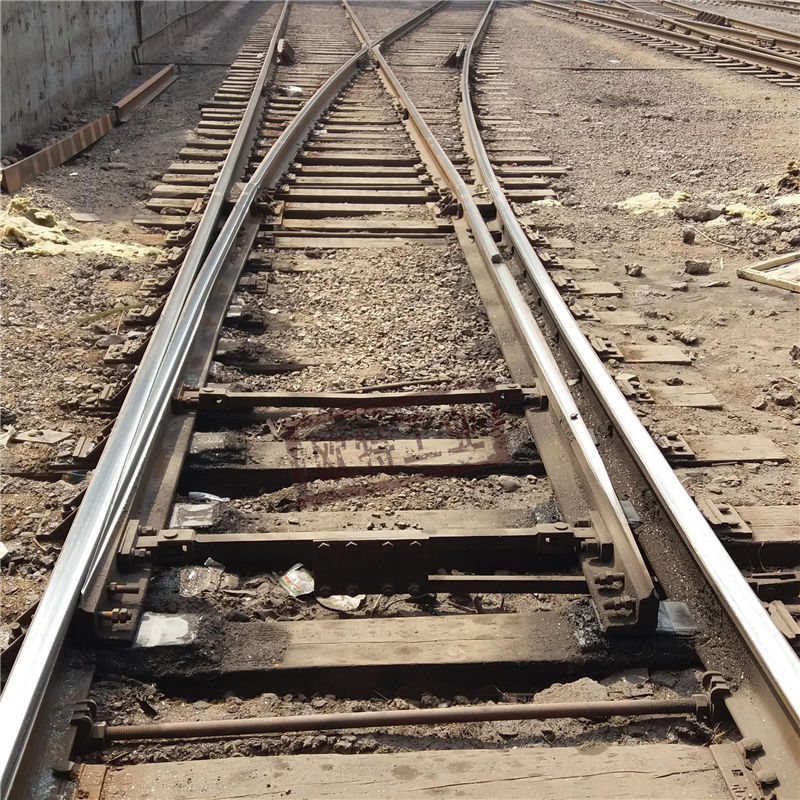 道岔机芯7号铁路尖轨可定制道岔尖轨钢轨5500尖轨道岔