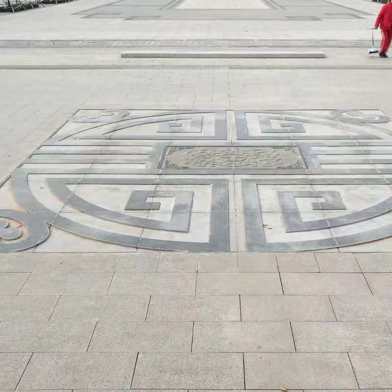 广场艺术浮雕地产 景观别墅庭院地面雕刻浮雕