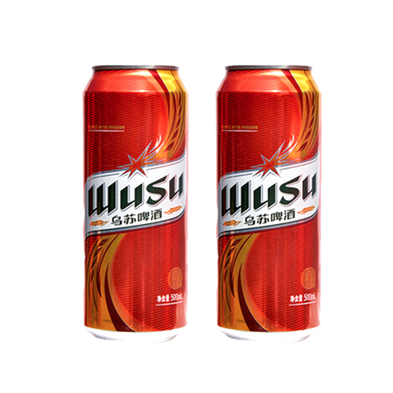 乌苏罐听装乌苏啤酒500ml*24听