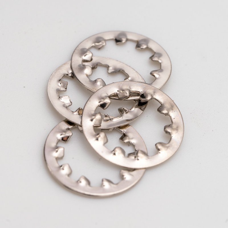 不锈钢止动垫圈 带齿垫片 防滑防松介子内锯齿垫圈 内齿锁紧垫片