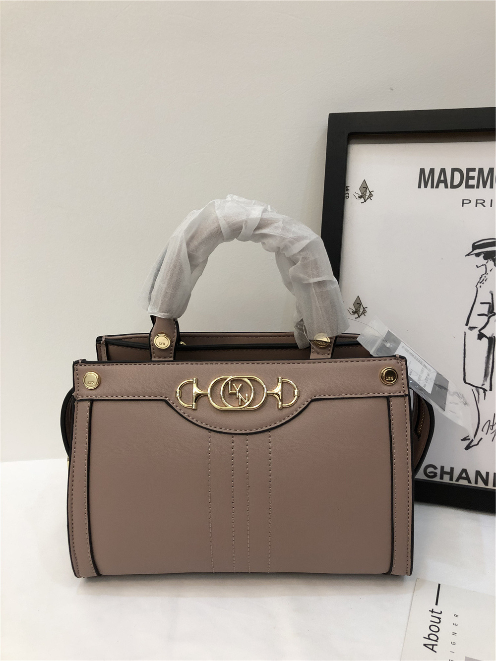 lyn 新款女包气质通勤女包