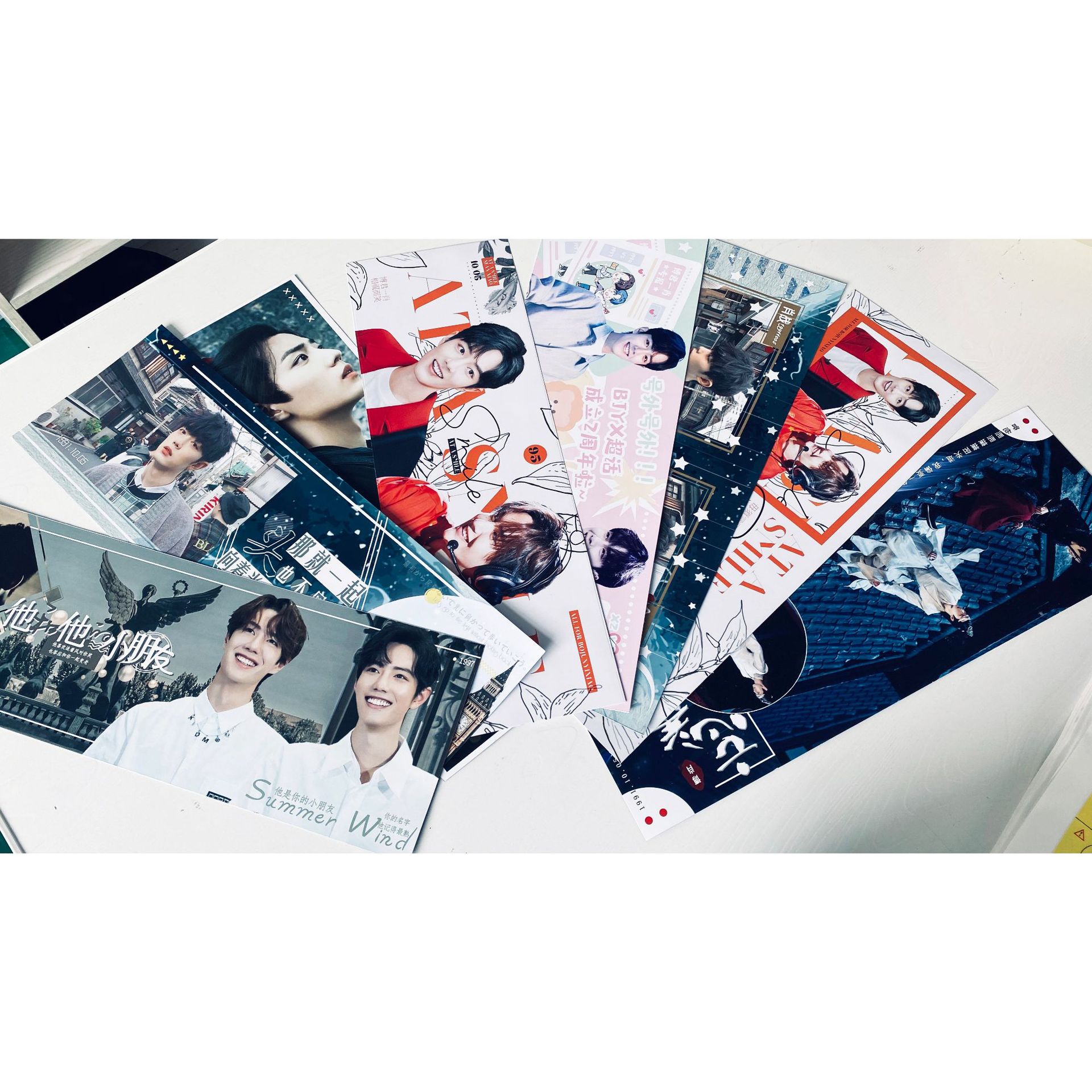 厂家定制来图动作明星爱豆应援手幅 演唱会见面会铜版纸手幅定做